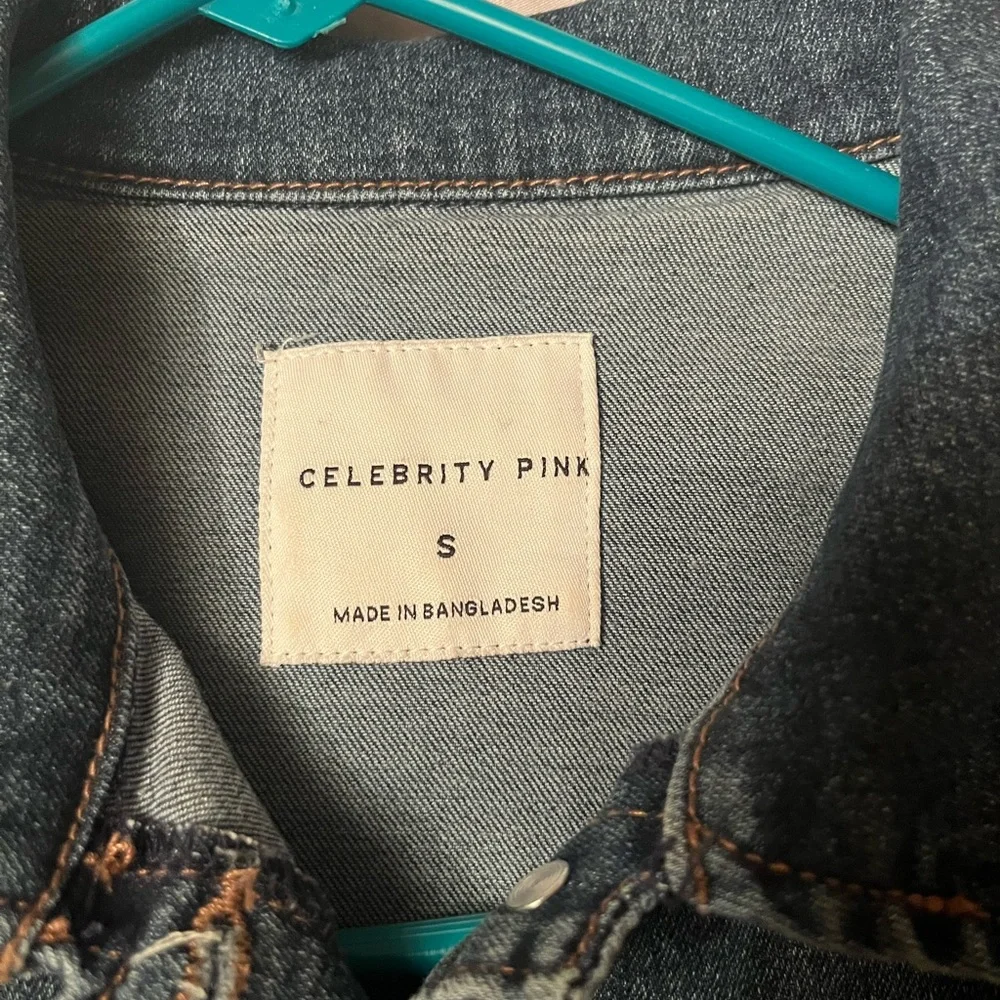 Celebrity Pink denim Jumpsuit Small - Picture 5 of 5